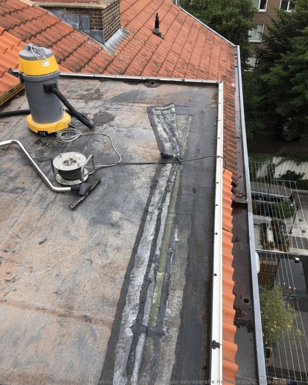 Gevolgen Vertraagde Dakreparatie Hellevoetsluis