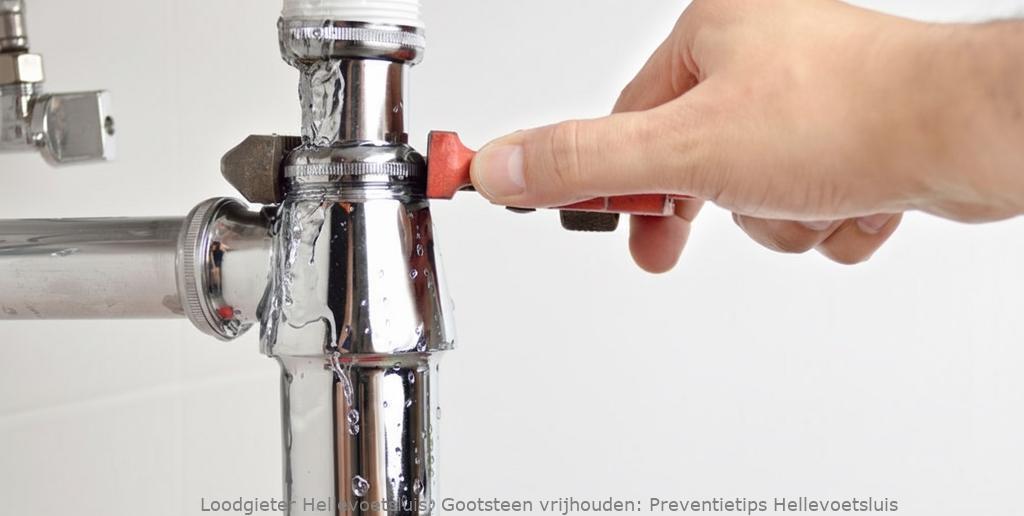 Gootsteen Preventietips Verstopping Hellevoetsluis