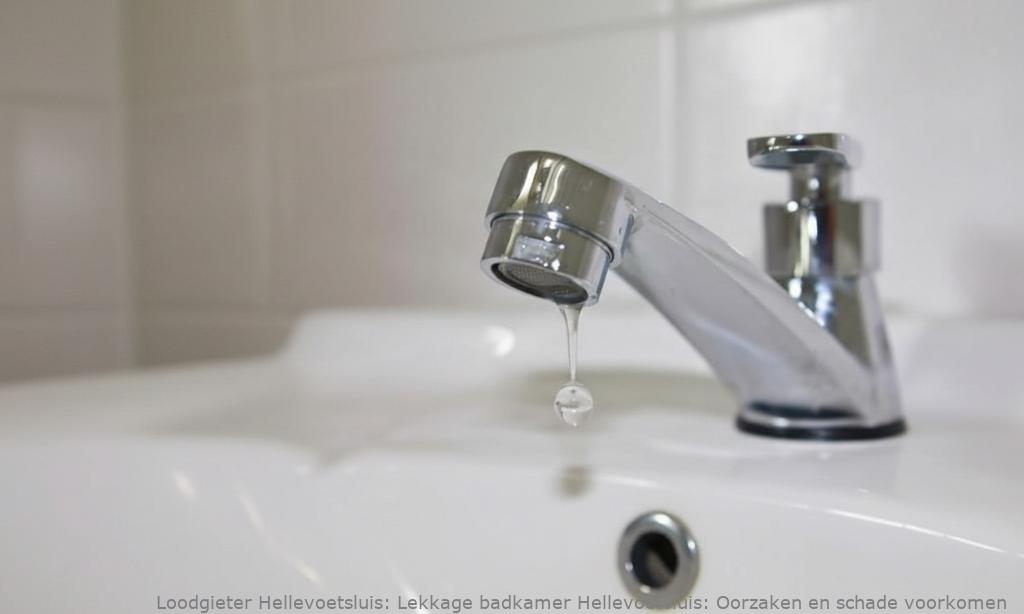 Lekkage Badkamer Hellevoetsluis
