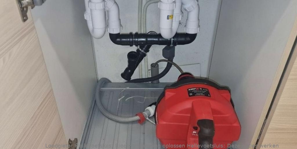 Riool Verstopping Oplossen Hellevoetsluis