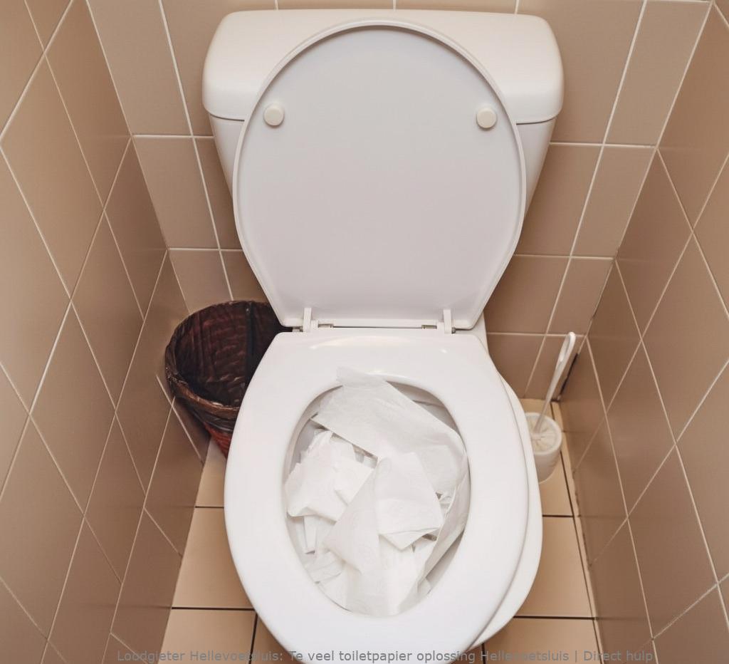 Te Veel Toiletpapier Oplossing Hellevoetsluis